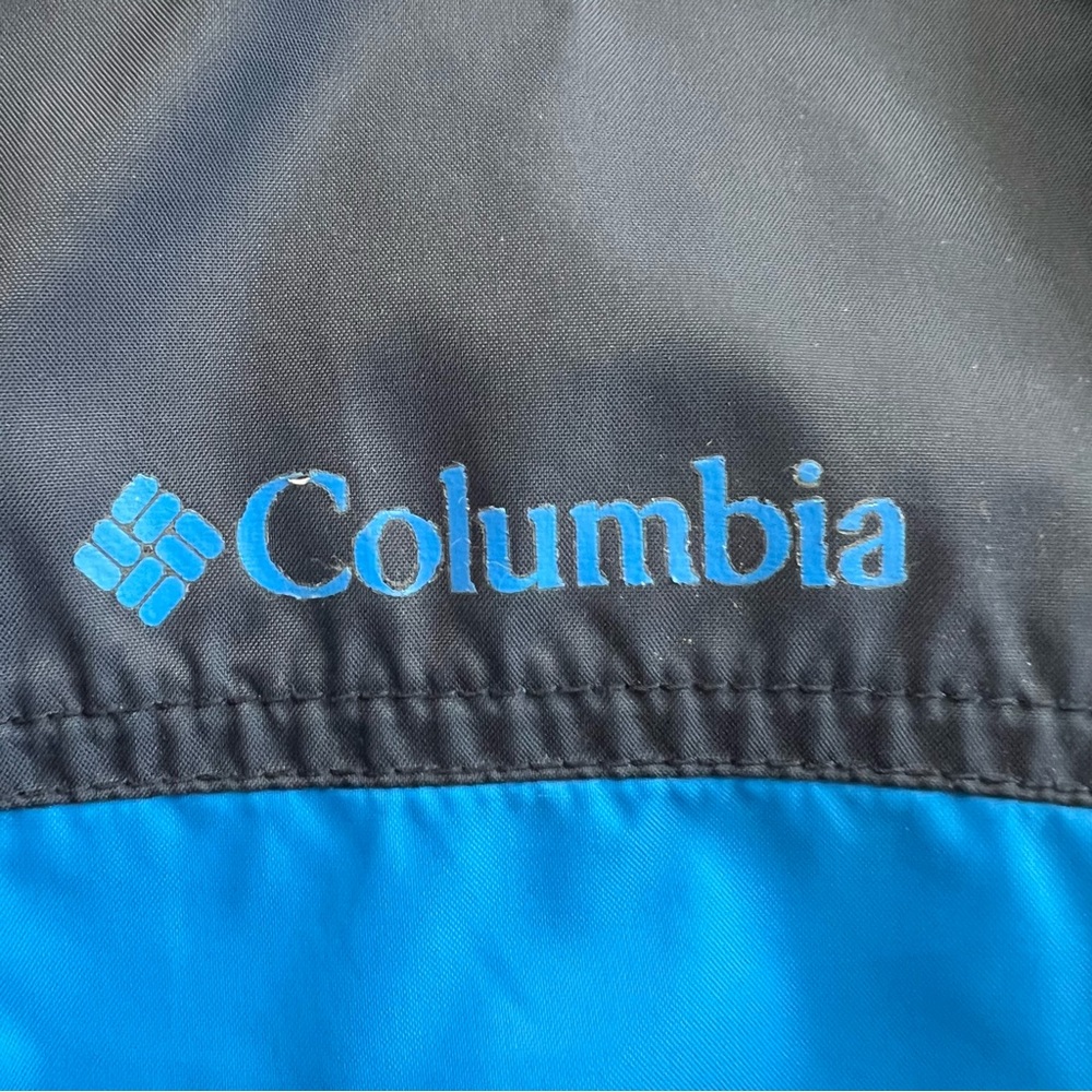 Columbia Boys Blue & Black Windbreaker Jacket | Size L - Picture 2 of 6